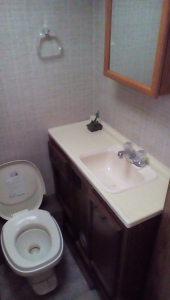 Tiny bathroom
